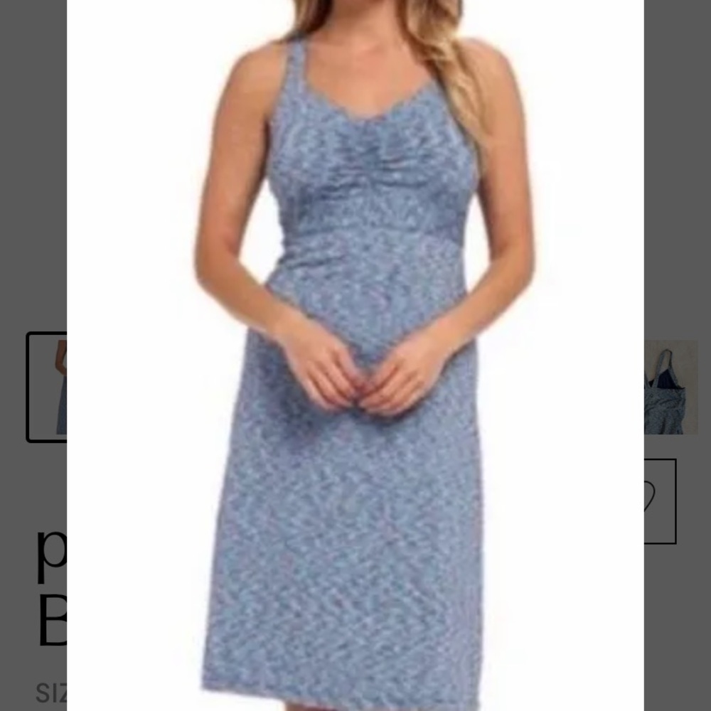 - Prana Amaya blue space dye dress.